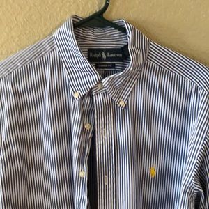 Ralph Lauren men’s striped Oxford